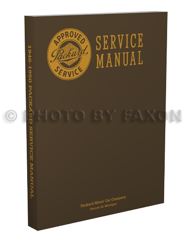 1946-1950 Packard Service Manual Reprint