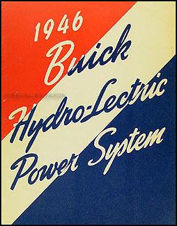 1946-1947 Buick Convertible Repair Shop Manual Original 