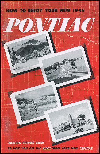 1946 Pontiac Owners Manual Reprint