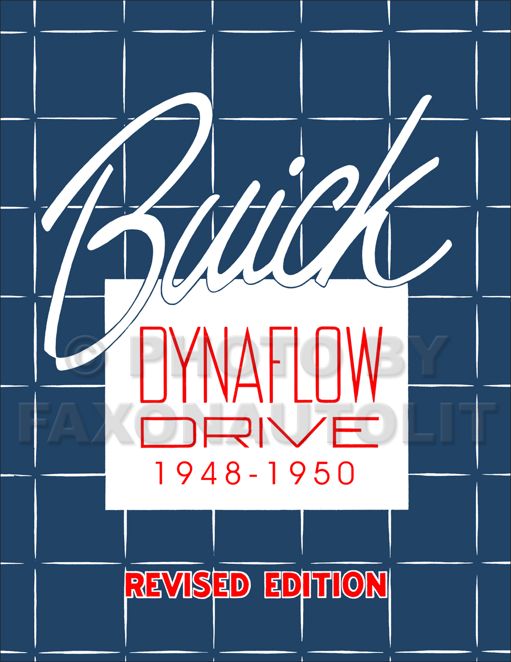 1948-1950 Buick Dynaflow Transmission Manual Reprint