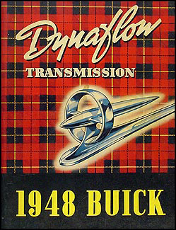 1948 Buick Roadmaster Dynaflow Transmission Manual Original