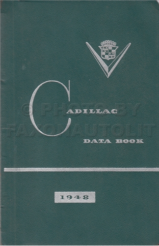 1948 Cadillac Data Book Original