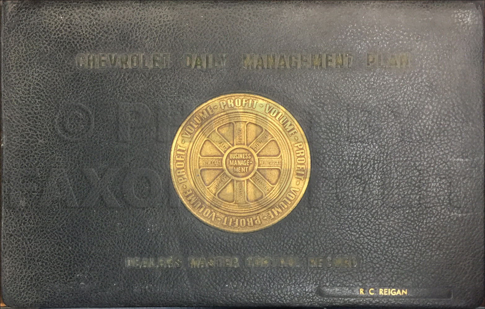 1948 Chevrolet Service Manager Record Book Original