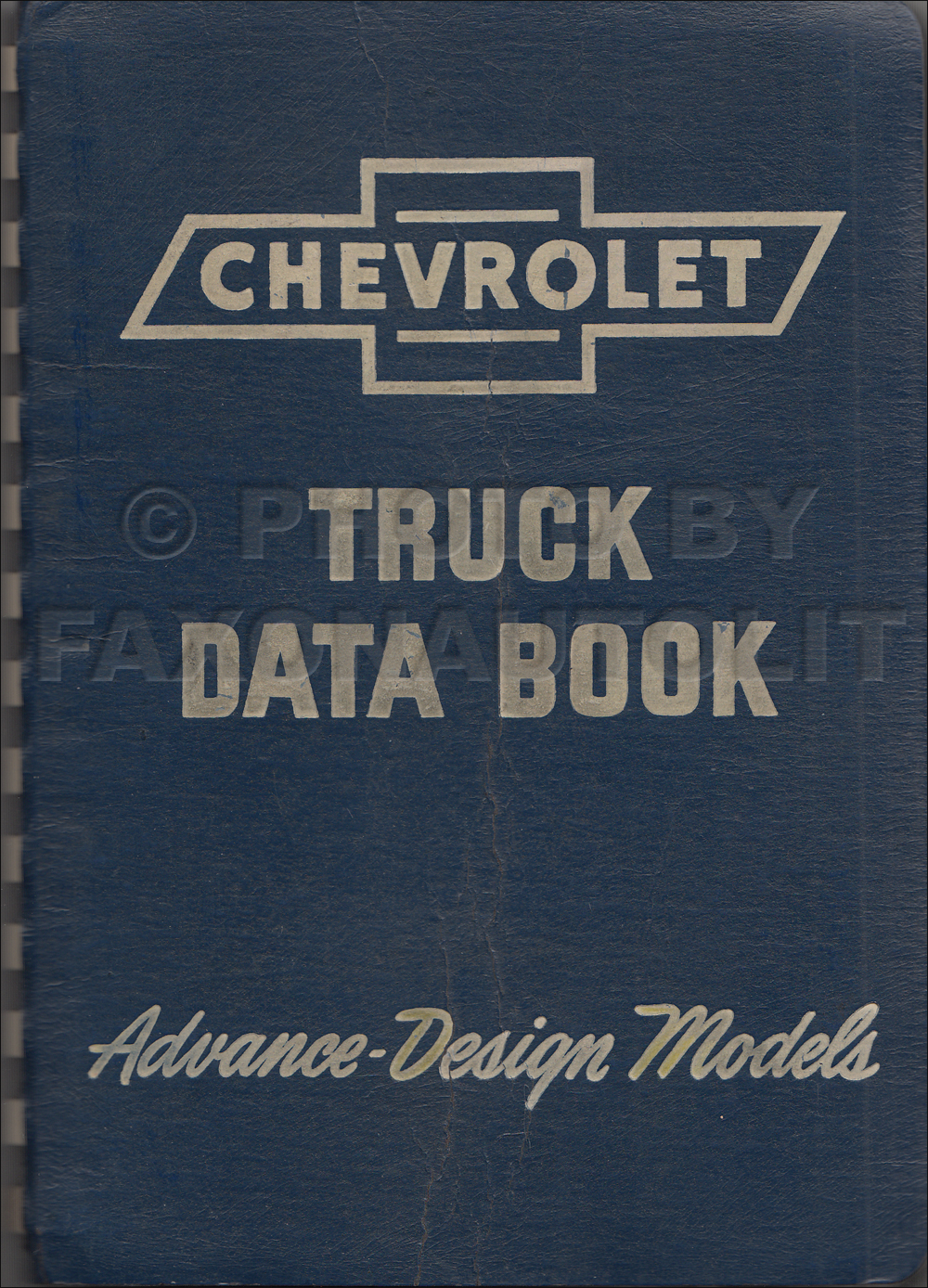 1947 Chevrolet Truck Data Book Original