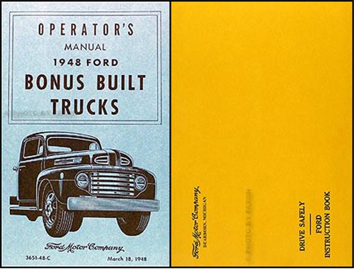 1948 Ford Truck Owner's Manual Reprint