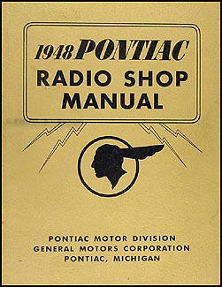 1948 Pontiac Radio Manual Original 