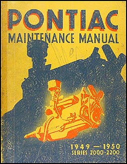 1949-1950 Pontiac CANADIAN Shop Manual Original 