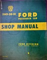 1949-1951 Ford Car Shop Manual Original