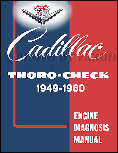 1949-1960 Cadillac Engine Diagnosis Manual Reprint
