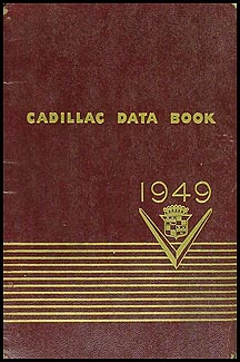 1949 Cadillac Data Book Original