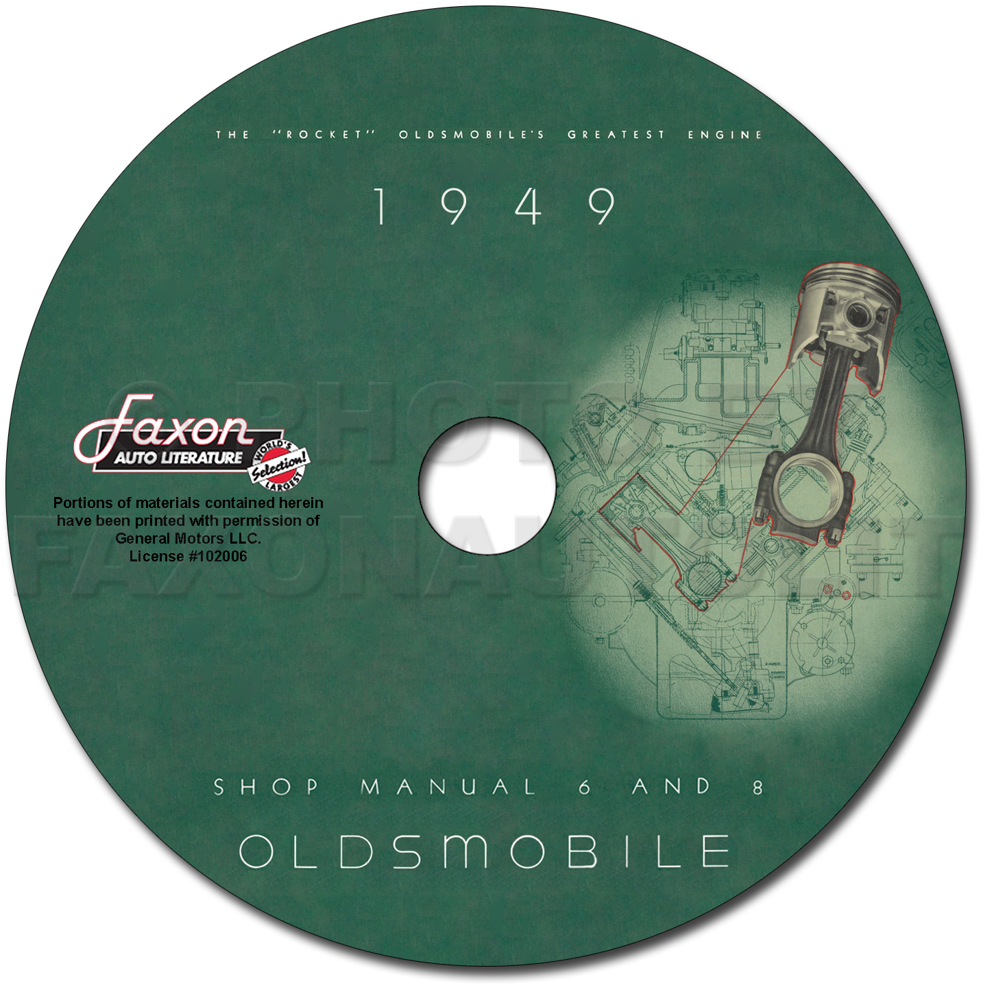 1949 Oldsmobile Repair Manual Original 