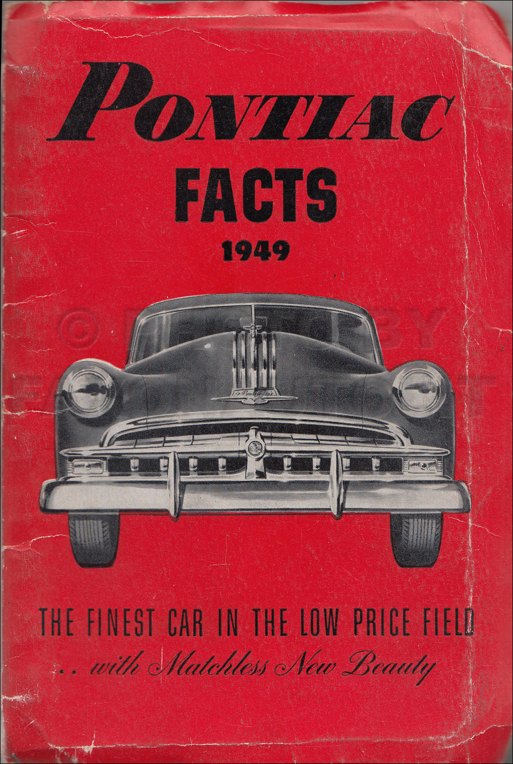 1949 Pontiac Facts Book Dealer Album Original Canadian