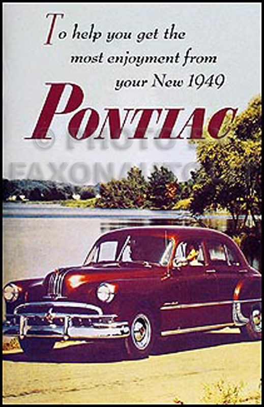 1949 Pontiac Owner's Manual Reprint