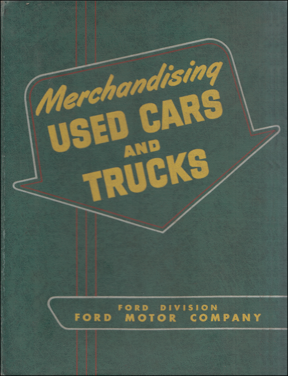 1950-1951 Ford Used Car Merchandising Dealer Album Original