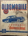 1950-1951 Oldsmobile CANADIAN Repair Manual Original 