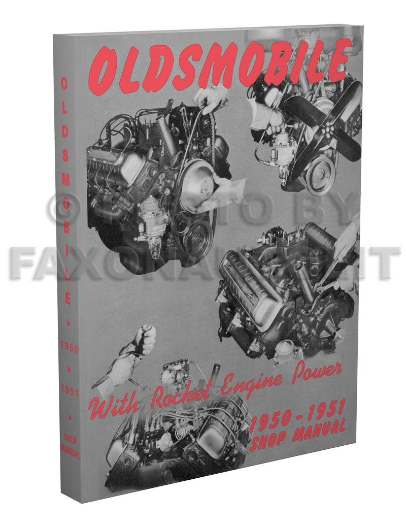 1950-1951 Oldsmobile Shop Manual Reprint