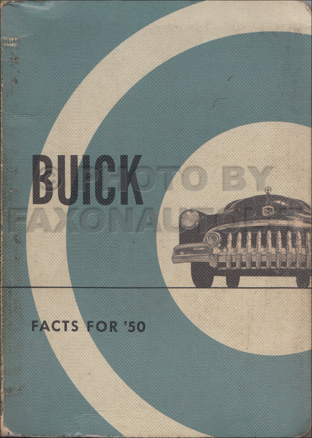 1950 Buick Facts Book Original