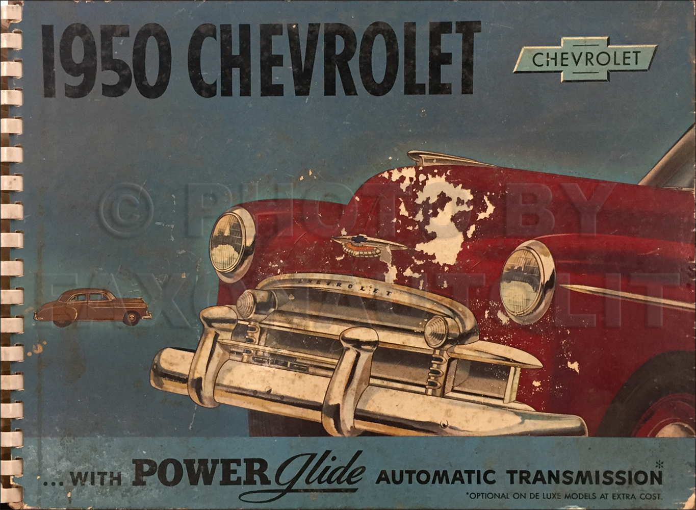1950 Chevrolet Car Color and Upholstery Dealer Album Original