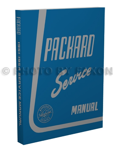 1951-1954 Packard Service Manual Reprint