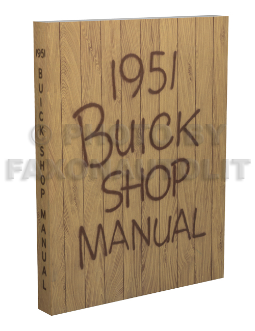 1951 Buick Shop Manual Reprint