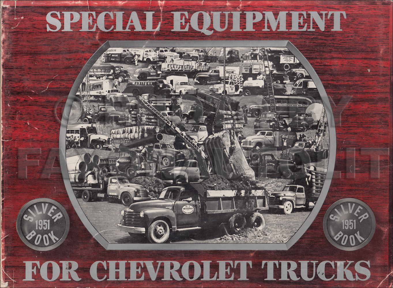 1951 Chevrolet Truck Silver Book Special Equipment Dealer Album