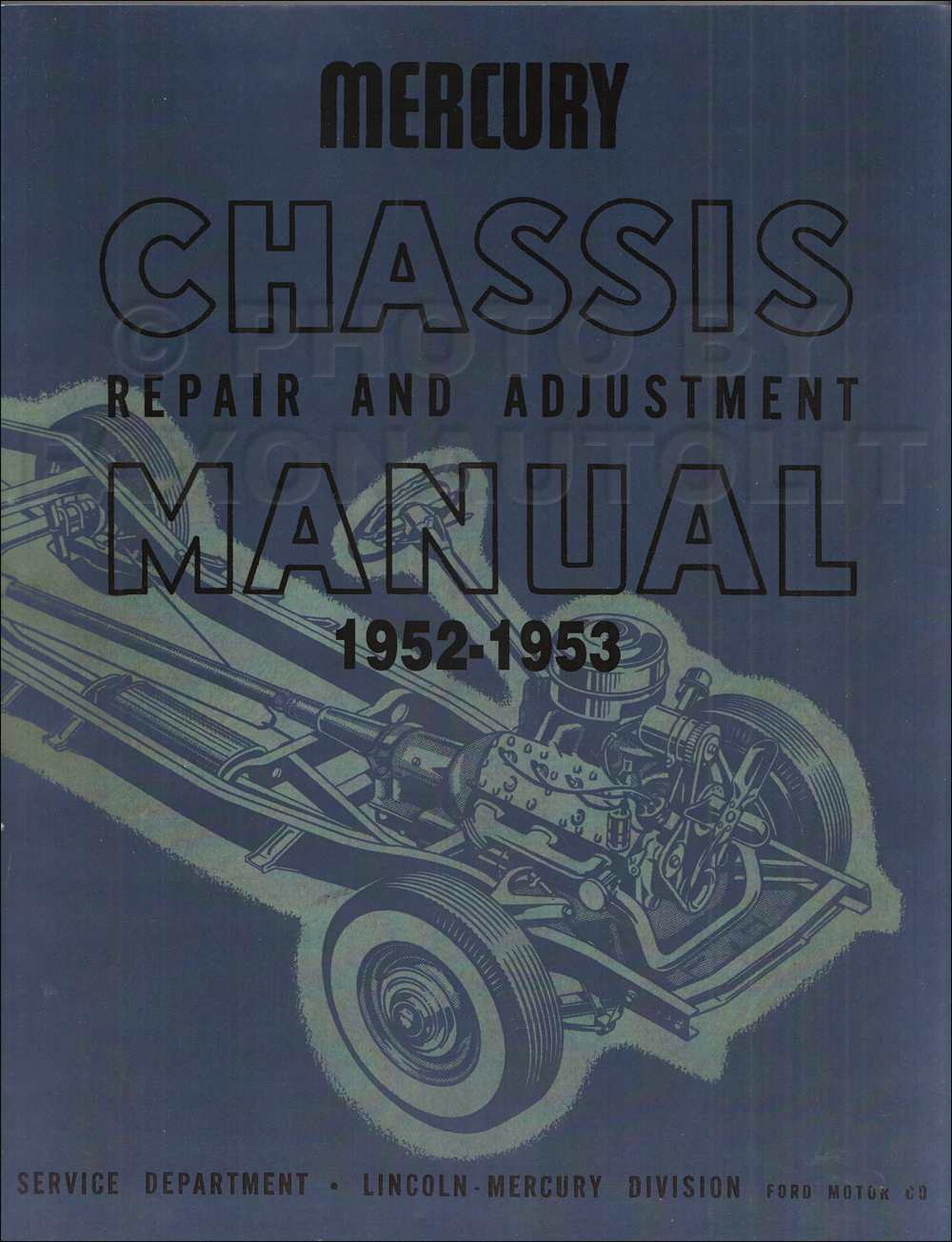 OEM Shop Manual Lincoln Automatic Transmission Manual 1951-1958 