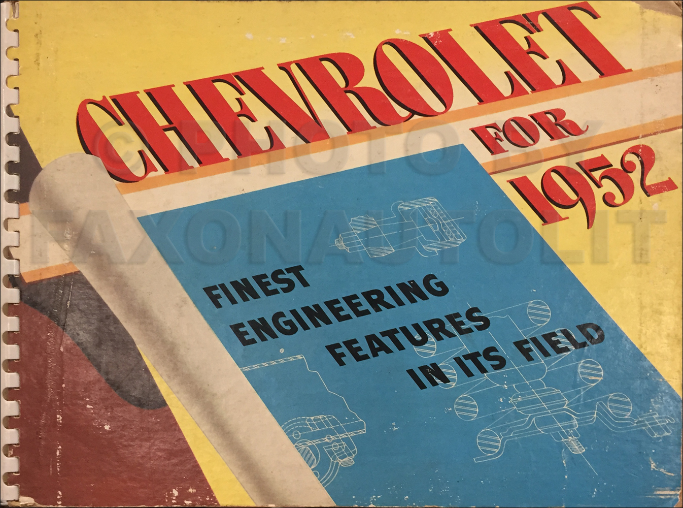 1952 Chevrolet Dealer Album Original