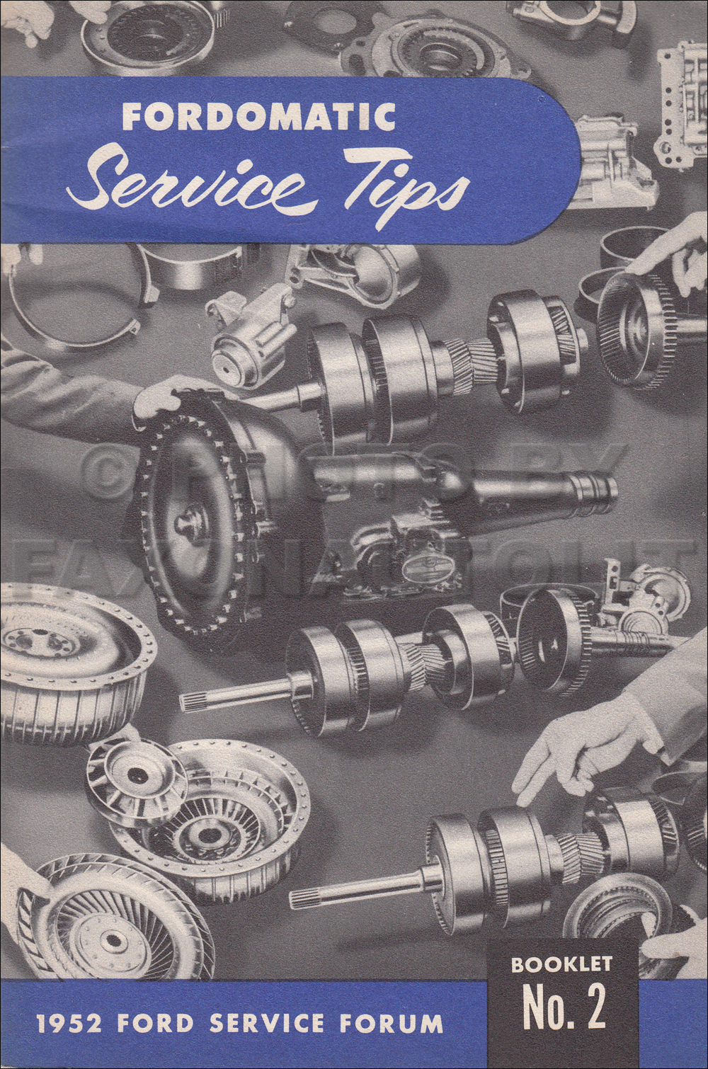 1951 Fordomatic Transmission Repair Manual Original