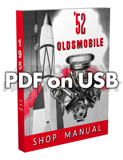 1952 Oldsmobile CD-ROM Shop Manual 