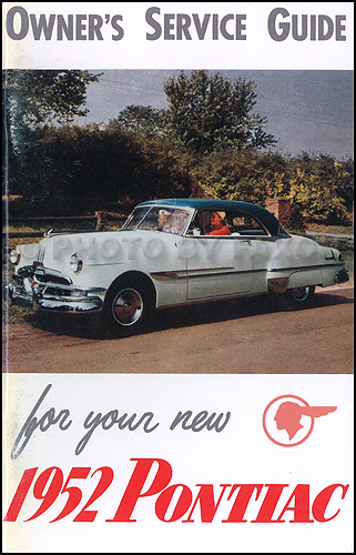1952 Pontiac Owners Manual Reprint