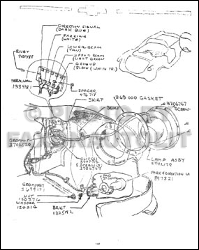 1953-1955 Corvette Reprint Assembly Manual