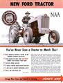 1954-1955 Ford NAA Golden Jubilee Sales Brochure Reprint