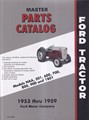 1953-1959 Ford Tractor Illustrated Master Parts Catalog Reprint