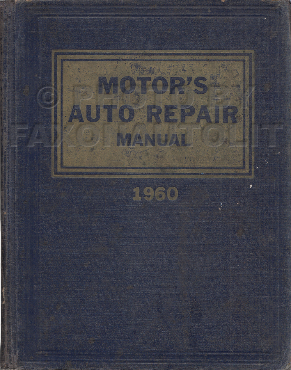 1953-1960 Motors 23rd Edition Car Repair Shop Manual