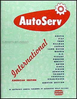 AutoServ European Car Repair Shop Manual 