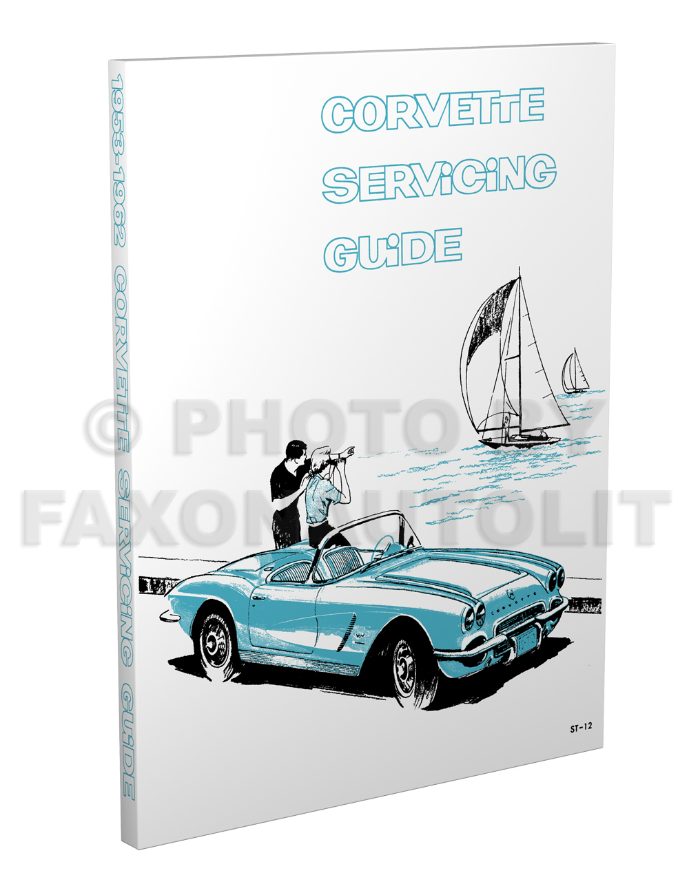 1953-1962 Corvette Reprint Servicing Guide Repair Shop Manual Supplement