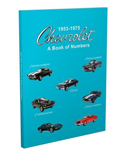 1953-1975 Chevrolet Book of Numbers 