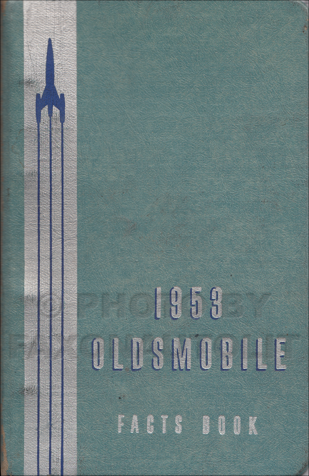 1953 Oldsmobile Facts Book Original