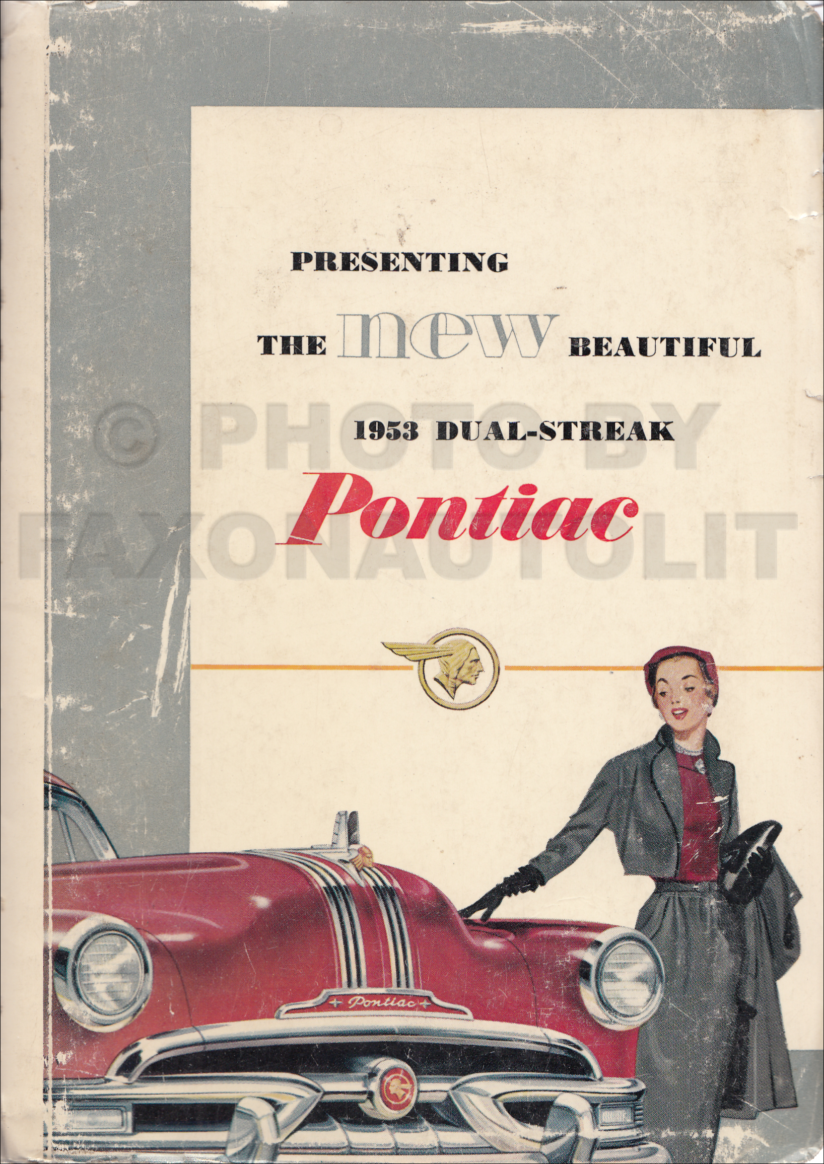 1953 Pontiac Facts Book Dealer Album Original