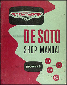 1954-1955 DeSoto Shop Manual Original