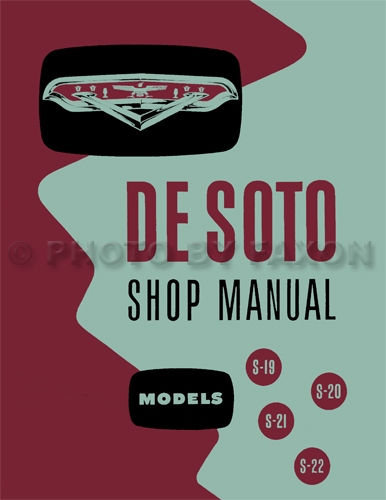 1954-1955 DeSoto Shop Manual Reprint