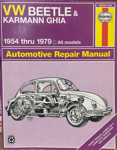 VW Transporter Owners Workshop Manual 1954-1967