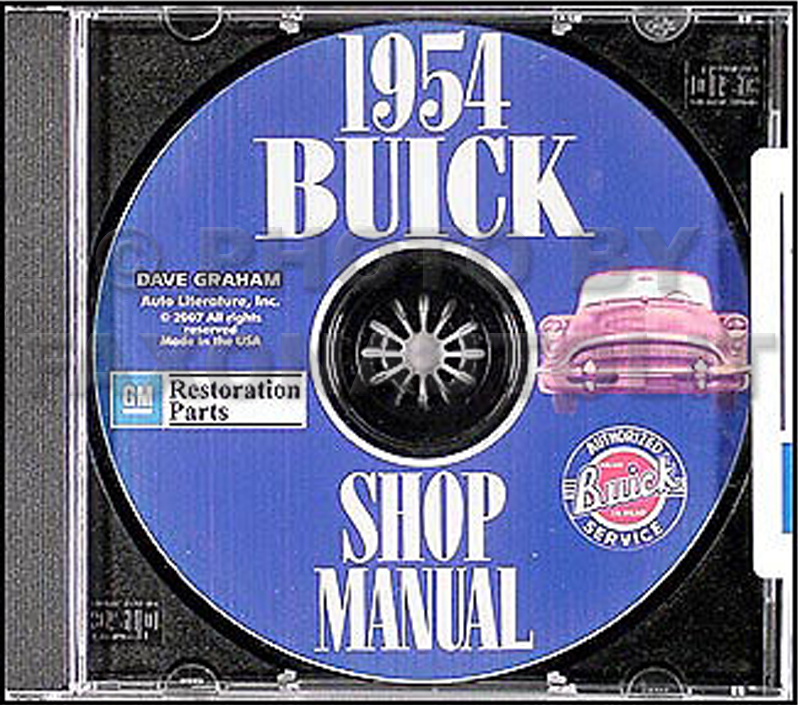 1954 Buick CD-ROM Shop Manual 