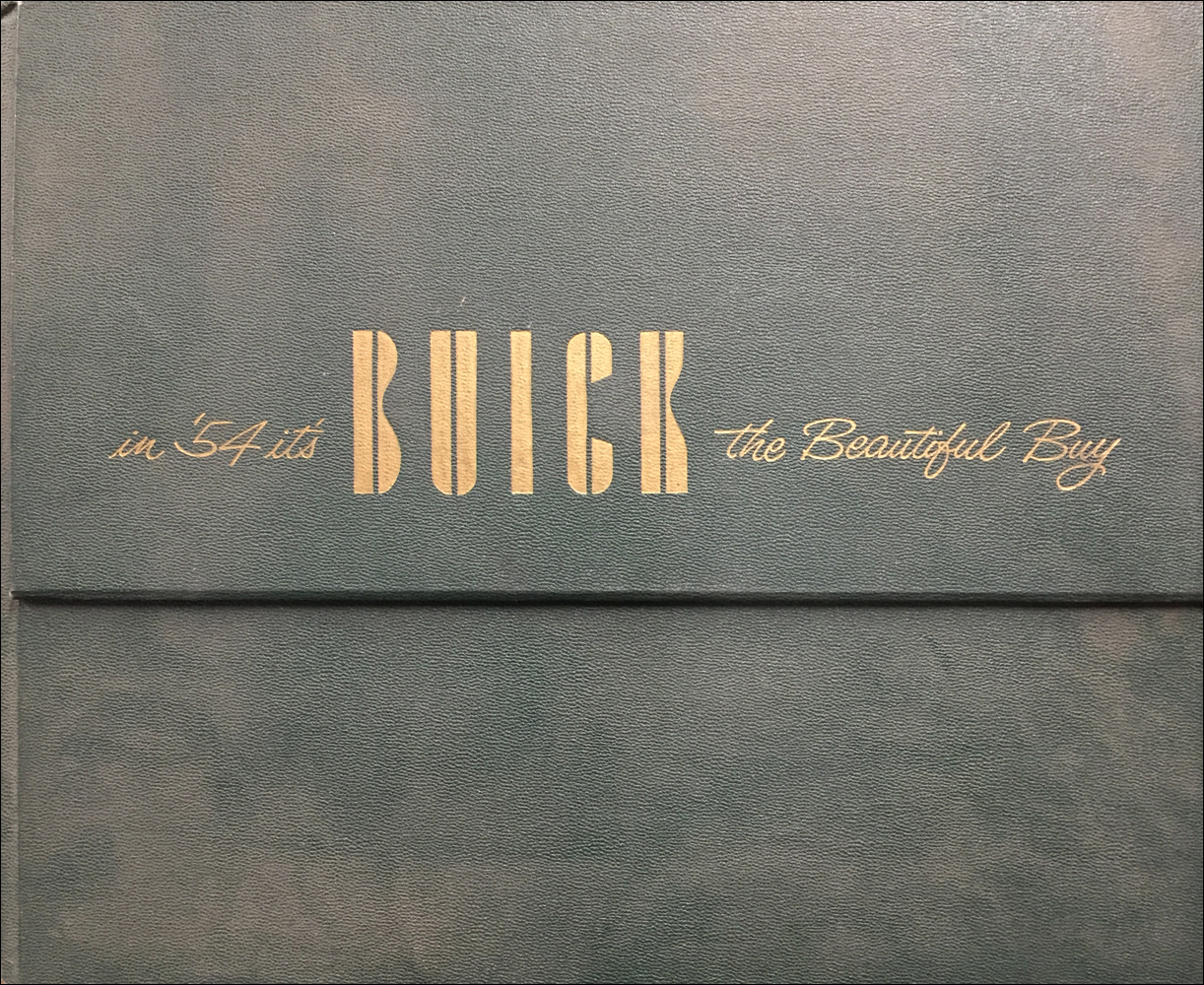 1954 Buick Table Top Dealer Album Original