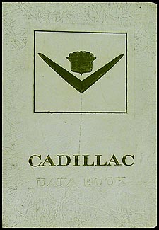 1954 Cadillac Data Book Original