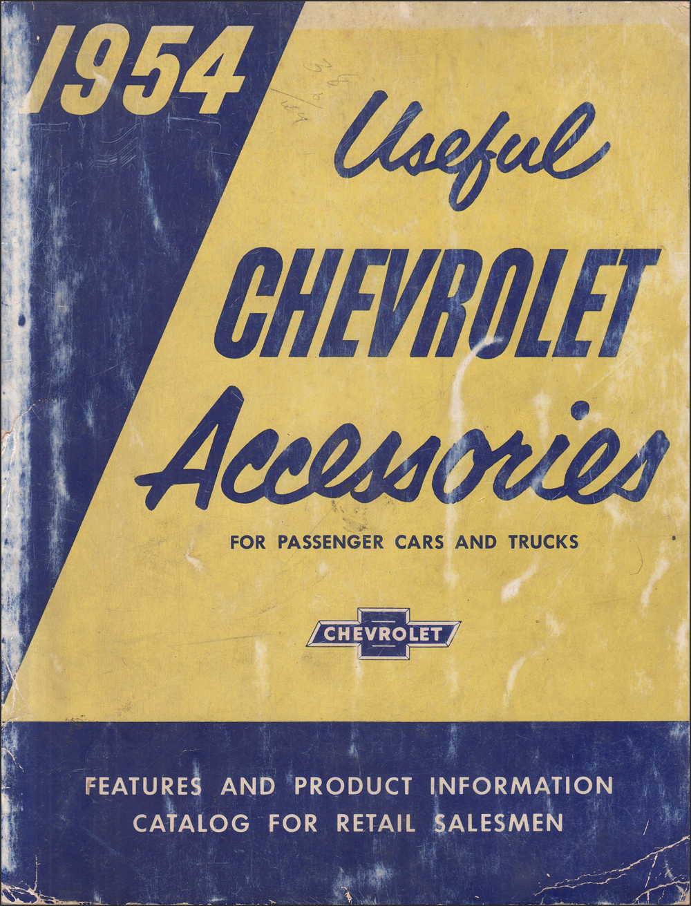 1954 Chevrolet Accessories Dealer Album Original
