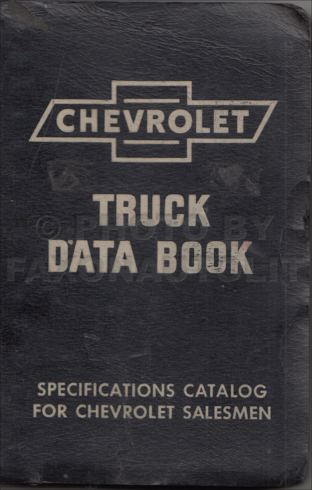 1954-1955 First Series Chevrolet Truck Data Book Original