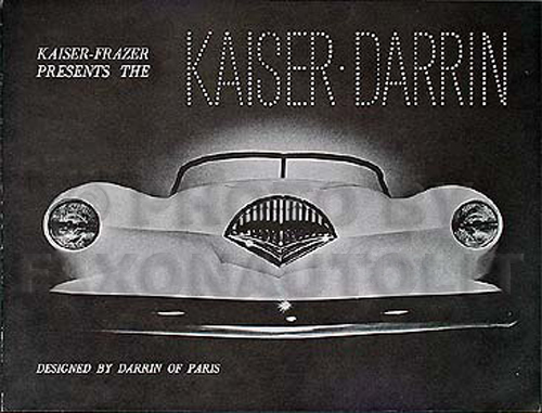 1954 "Kaiser-Frazer Presents the Darrin" Reprint Sales Brochure