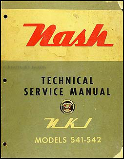 1954 Nash Metropolitan Shop Manual Original