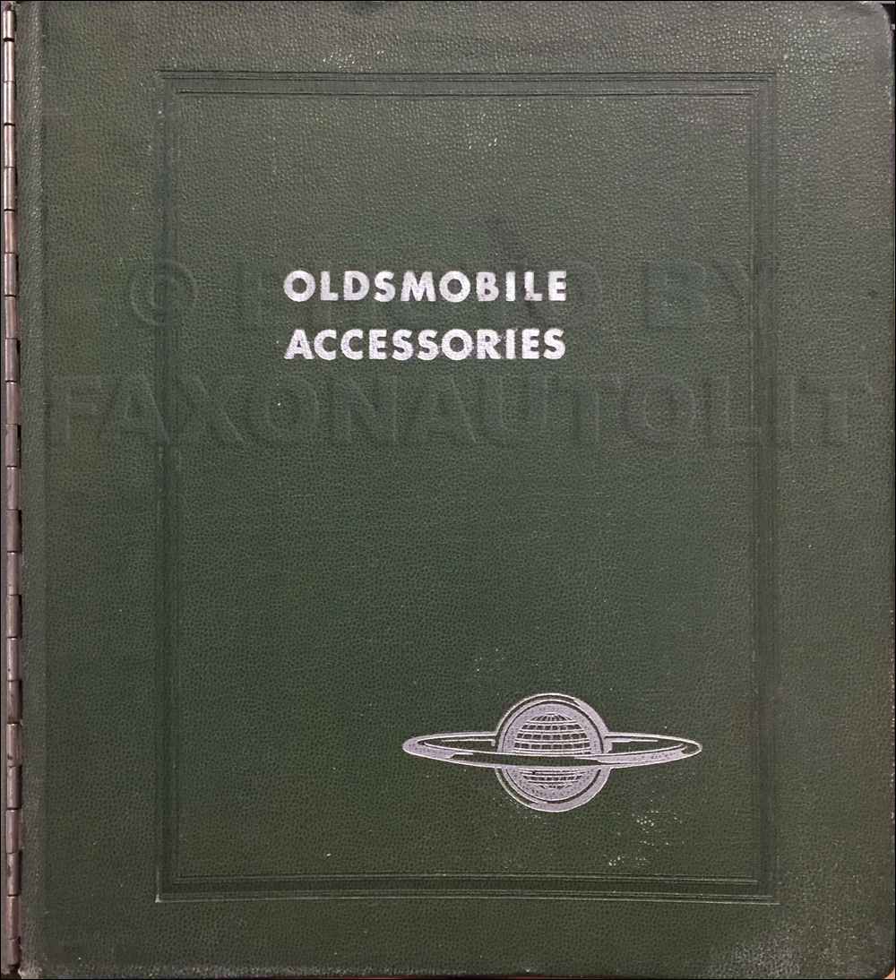 1954 Oldsmobile Accessories Dealer Album Original